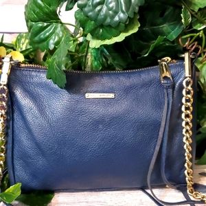 Rebecca Minkoff Mini 5 Zip Rocker Leather Crossbod
